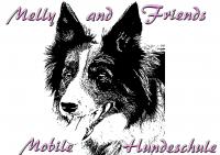 Dieses Bild zeigt das Logo des Unternehmens Melly and Friends - Mobile Hundeschule in Augsburg