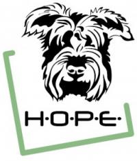 Dieses Bild zeigt das Logo des Unternehmens Hundetraining mit H.O.P.E.