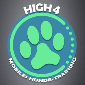 Dieses Bild zeigt das Logo des Unternehmens High4 Mobiles Hundetraining